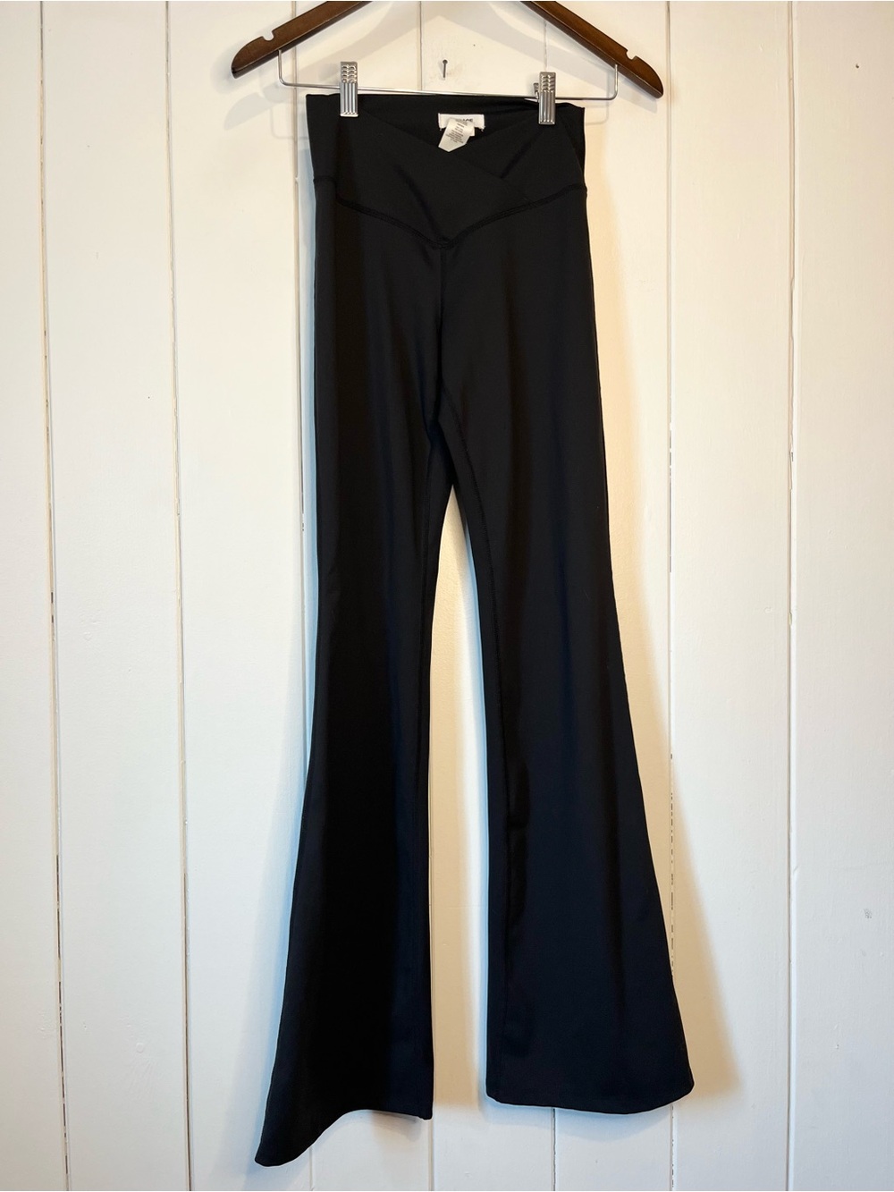 Garage Black Flared Leggngs. Size XS